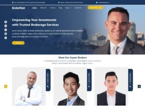 Free Property Broker WordPress Theme