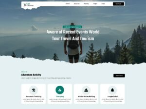 Free Radiant Adventure Tour WordPress Theme