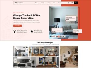 Free Radiant Home Decor WordPress Theme