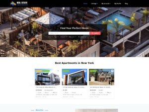 Free Real Estate Property Elementor WordPress Theme