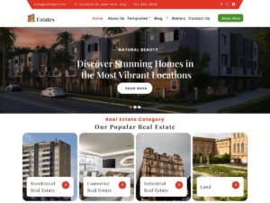 Free Residential Real Estate WordPress Theme