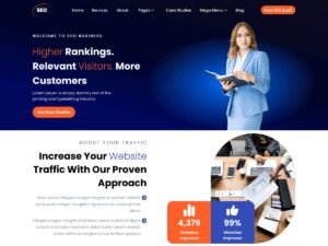 Free SEO Enterprise WordPress Theme