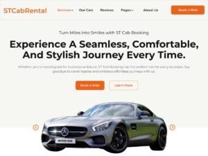 Free ST Car Rental WordPress Theme