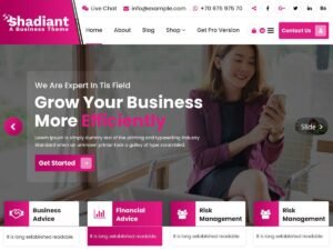 Free Shadiant WordPress Theme