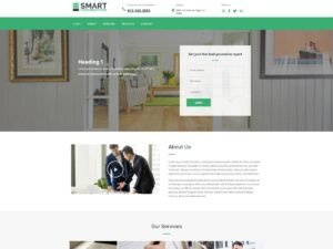 Free Smart Construction WordPress Theme