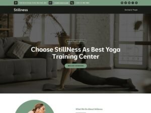 Free Stillness WordPress Theme
