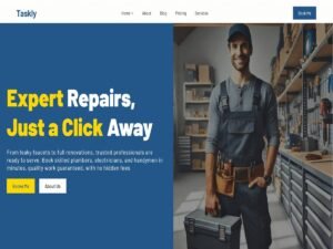 Free Taskly WordPress Theme