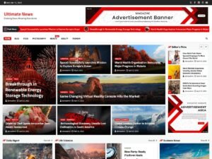 Free Ultimate News WordPress Theme