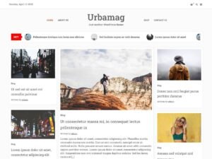 Free Urbamag WordPress Theme