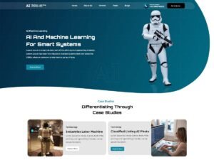 Free VW Machine Learning WordPress Theme
