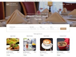 Free Vegan Cafe Restaurant WordPress Theme