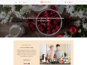 Free WENS Healthy Plates WordPress Theme