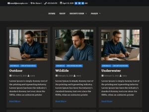 Free XPress Dark WordPress Theme
