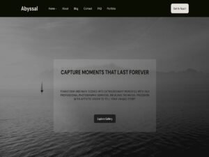 Free Abyssal WordPress Theme