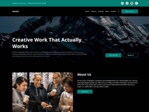 Free Averium WordPress Theme