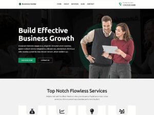 Free Blockskit Business Sector WordPress Theme