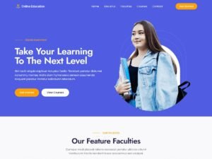 Free Blockskit Online Education WordPress Theme