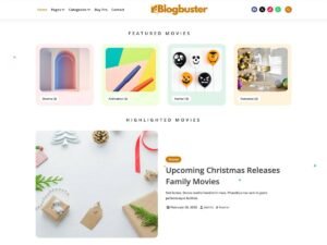 Free Blogbuster WordPress Theme
