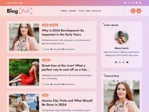 Free Blogfull WordPress Theme