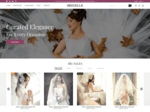 Free Bridal Dresses WordPress Theme