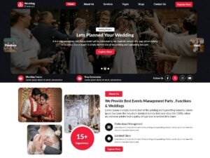 Free Bridal Store WordPress Theme