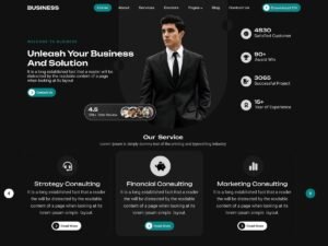 Free Business Solutions WordPress Theme