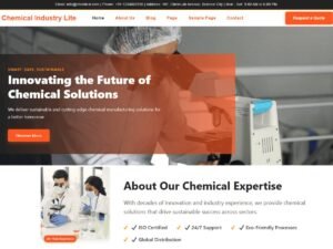 Free Chemical Industry Lite WordPress Theme