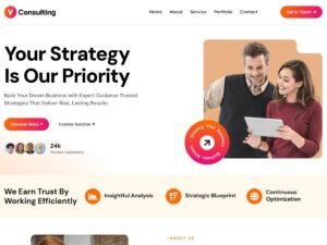 Free Consult Element WordPress Theme