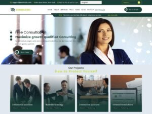 Free Consultancy Services WordPress Theme