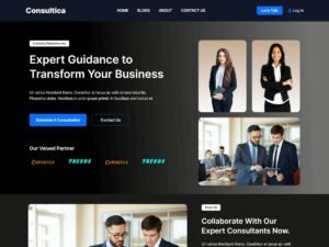 Free Consultica WordPress Theme