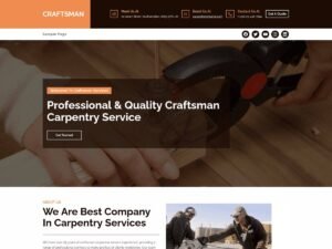 Free Craftsman Lite WordPress Theme