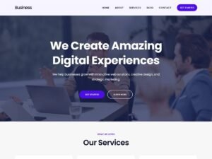 Free Creativ Business FSE WordPress Theme