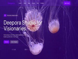Free Deepora WordPress Theme