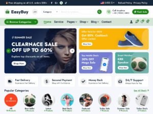 Free EasyBuy WordPress Theme