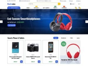 Free Electronics Market WordPress Theme