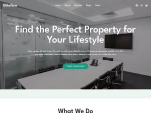 Free Eliteflow WordPress Theme