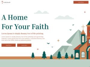 Free Faith Church WordPress Theme