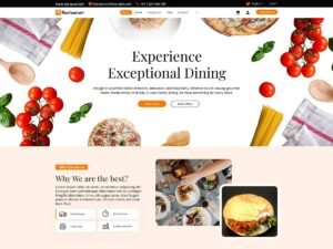 Free Food Restro Zone WordPress Theme