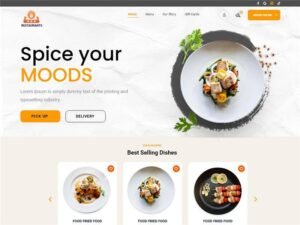Free Fresh Food Restaurant WordPress Theme