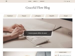 Free Graceful Flow Blog WordPress Theme