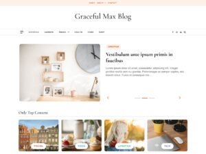 Free Graceful Max Blog WordPress Theme