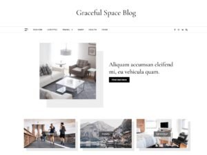 Free Graceful Space Blog WordPress Theme