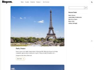 Free HS Blogerra WordPress Theme