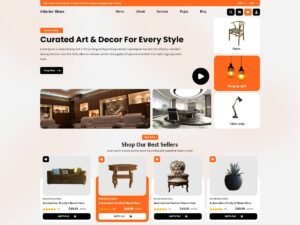 Free Interior Store WordPress Theme