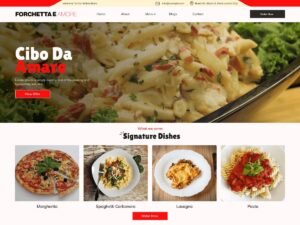 Free Italian House Restaurant WordPress Theme
