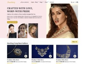 Free Jewellery Boutique WordPress Theme