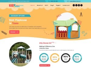 Free Kindergarten Toddler WordPress Theme