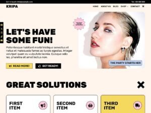Free Kripa WordPress Theme