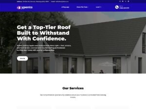 Free LeadPlatter Roofing WordPress Theme