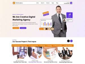 Free Marketing Firm WordPress Theme